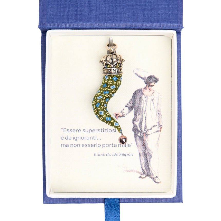 OLIVE GREEN GOOD-LUCK CHARM