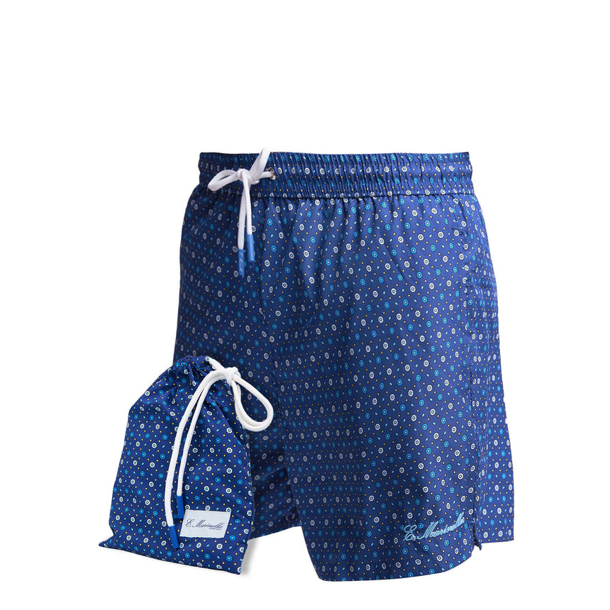 BLUE SWIM SHORTS