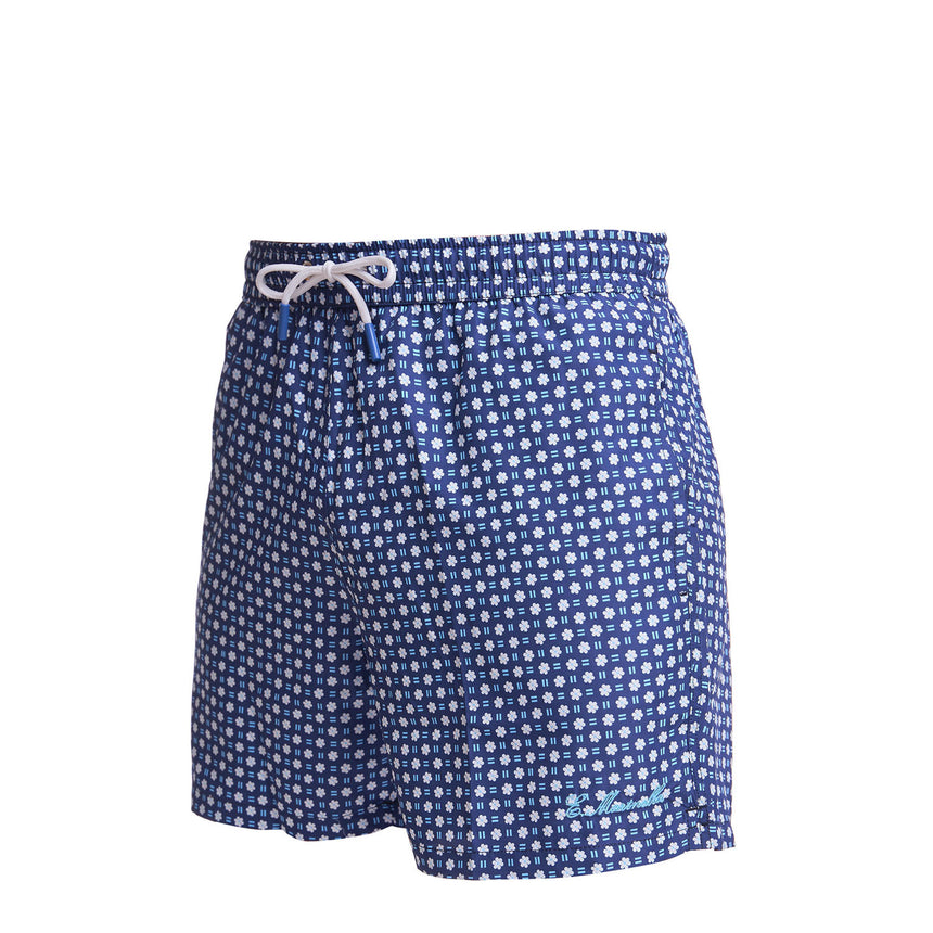 DARK BLUE SWIM SHORTS