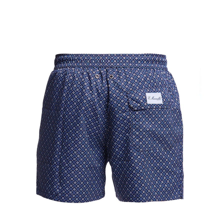 DARK BLUE SWIM SHORTS