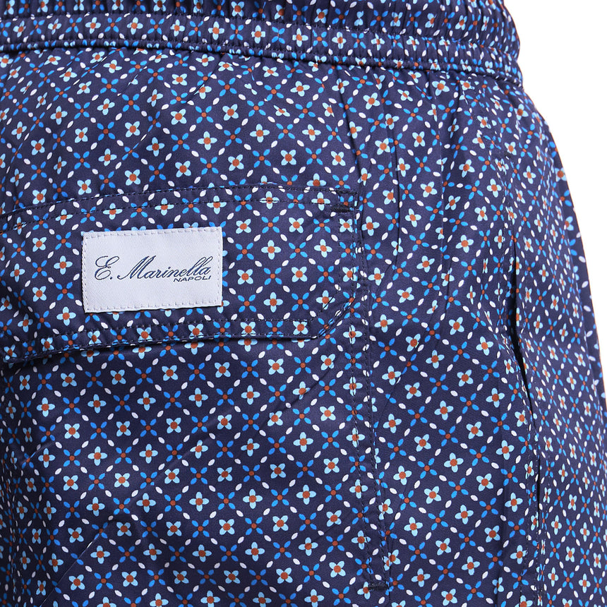 DARK BLUE SWIM SHORTS