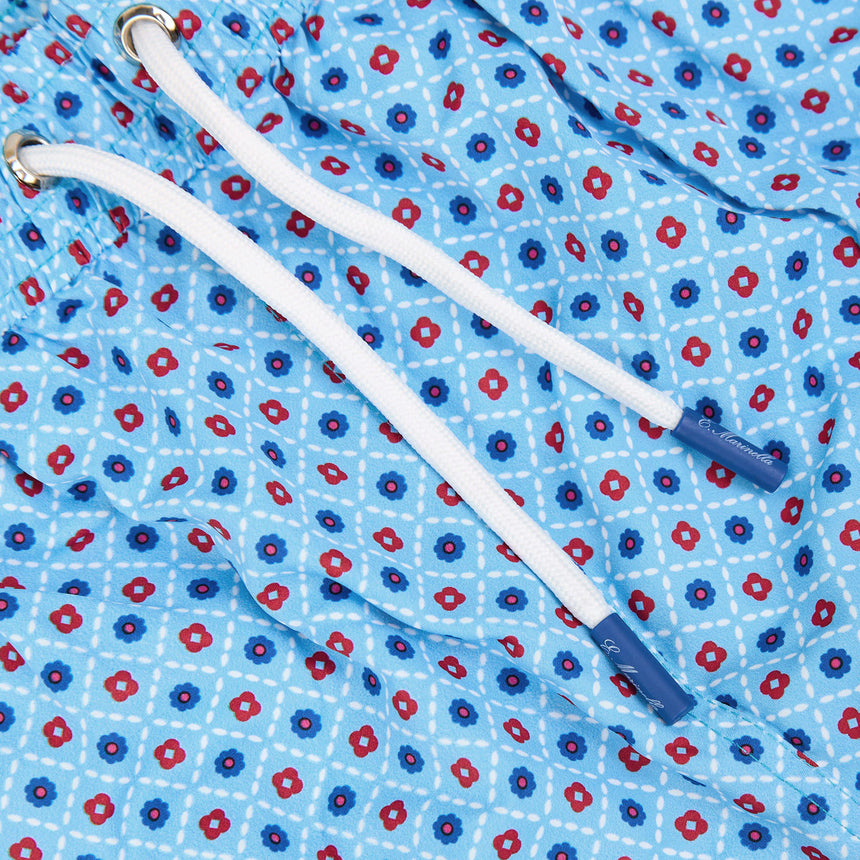 LIGHT BLUE SWIM SHORTS
