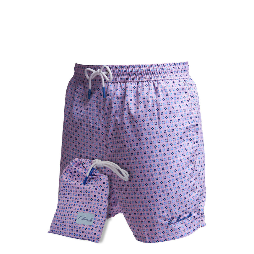 PINK SWIM SHORTS