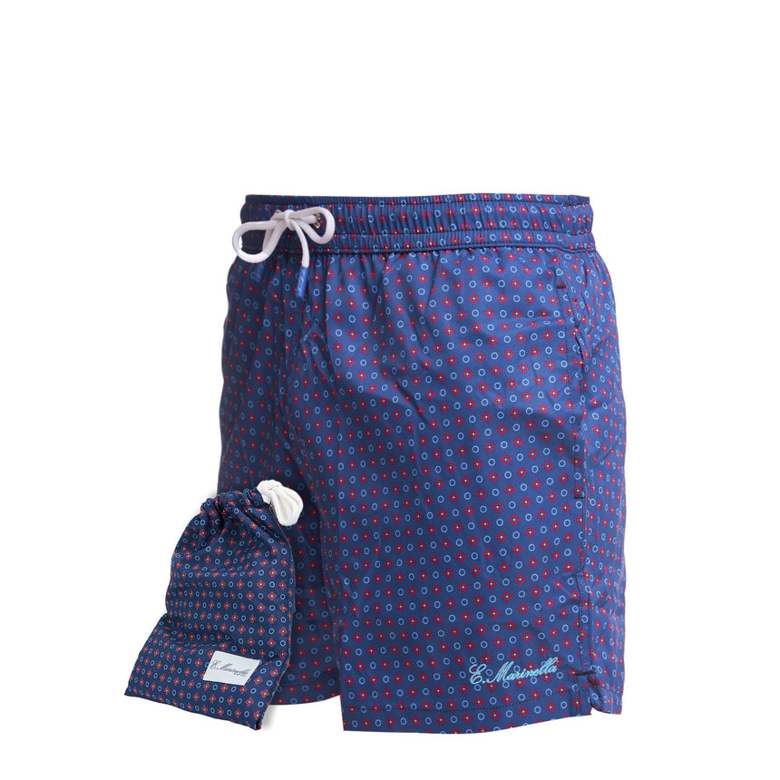 BLUE SWIM SHORTS