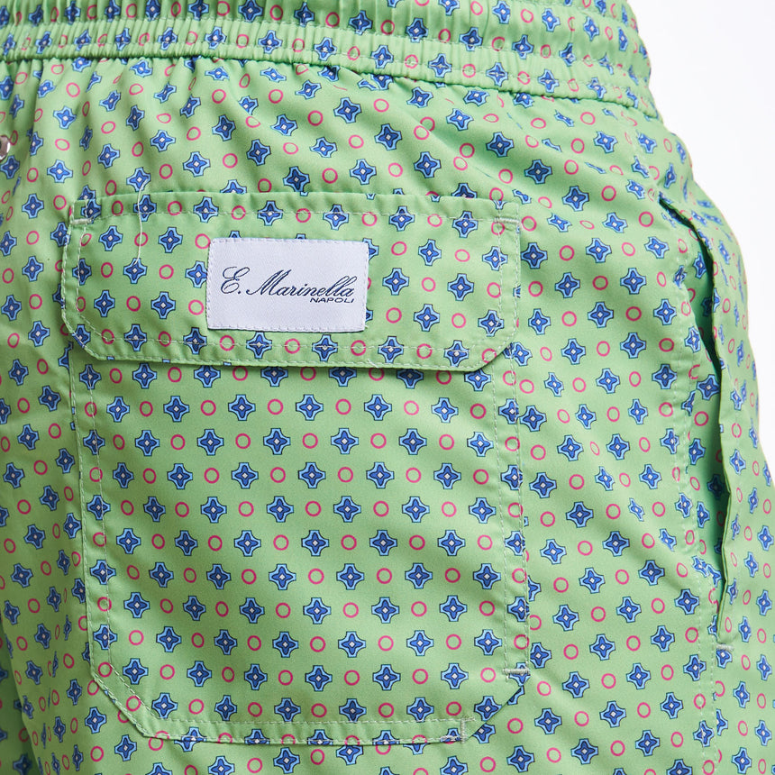 LIGHT GREEN SWIM SHORTS