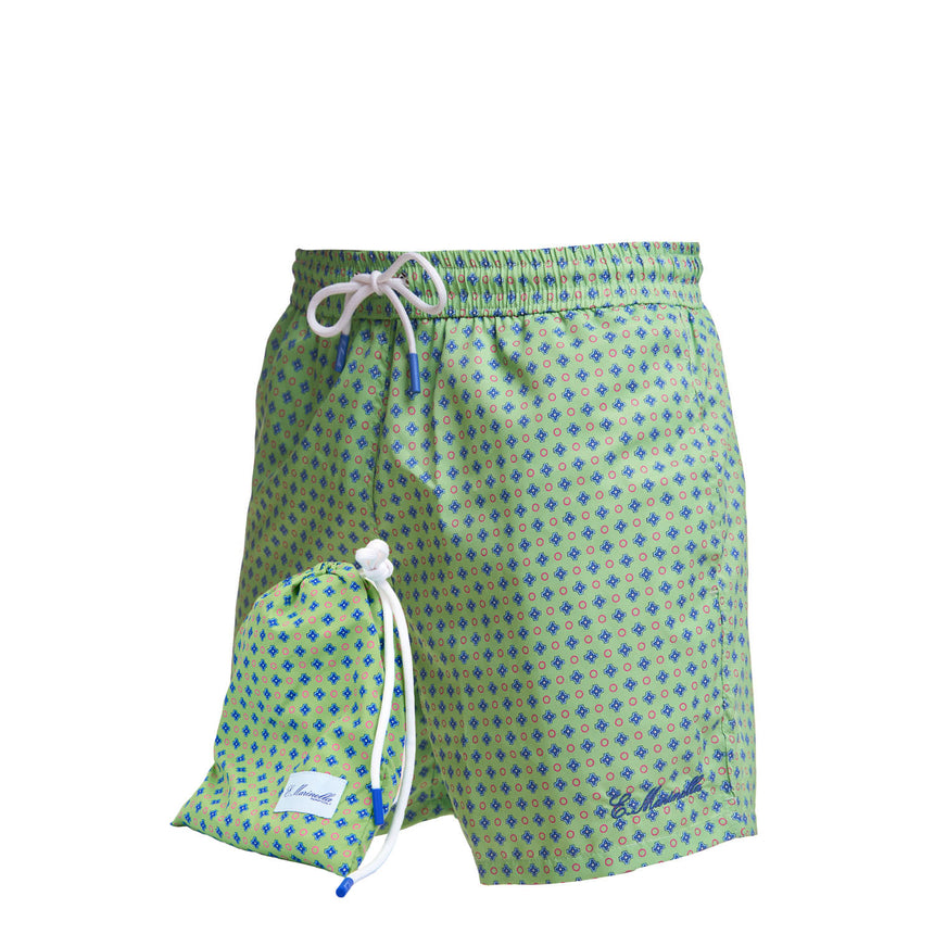 LIGHT GREEN SWIM SHORTS