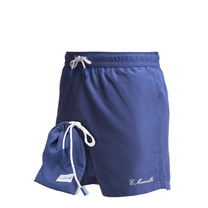 BLUE SWIM SHORTS