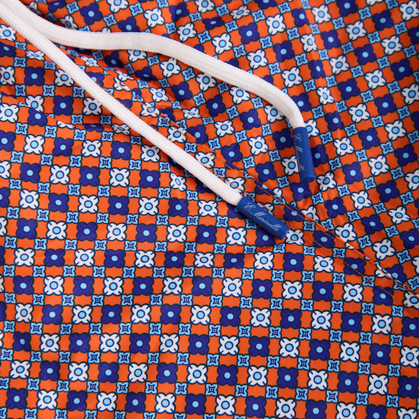ORANGE SWIM SHORTS