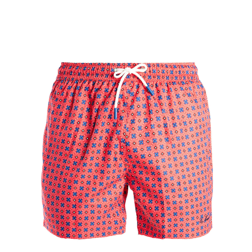 RED SWIM SHORTS
