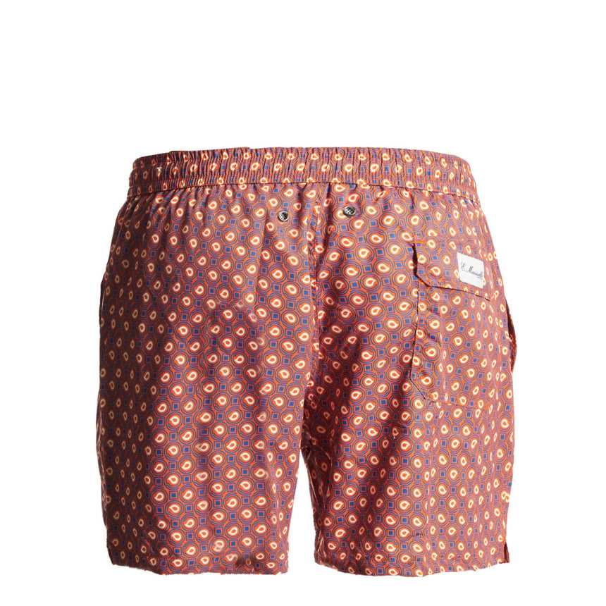 ORANGE SWIM SHORTS