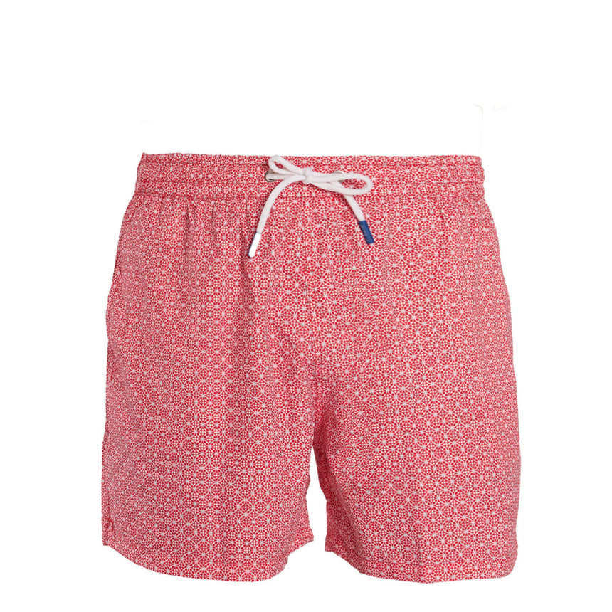 RED SWIM SHORTS
