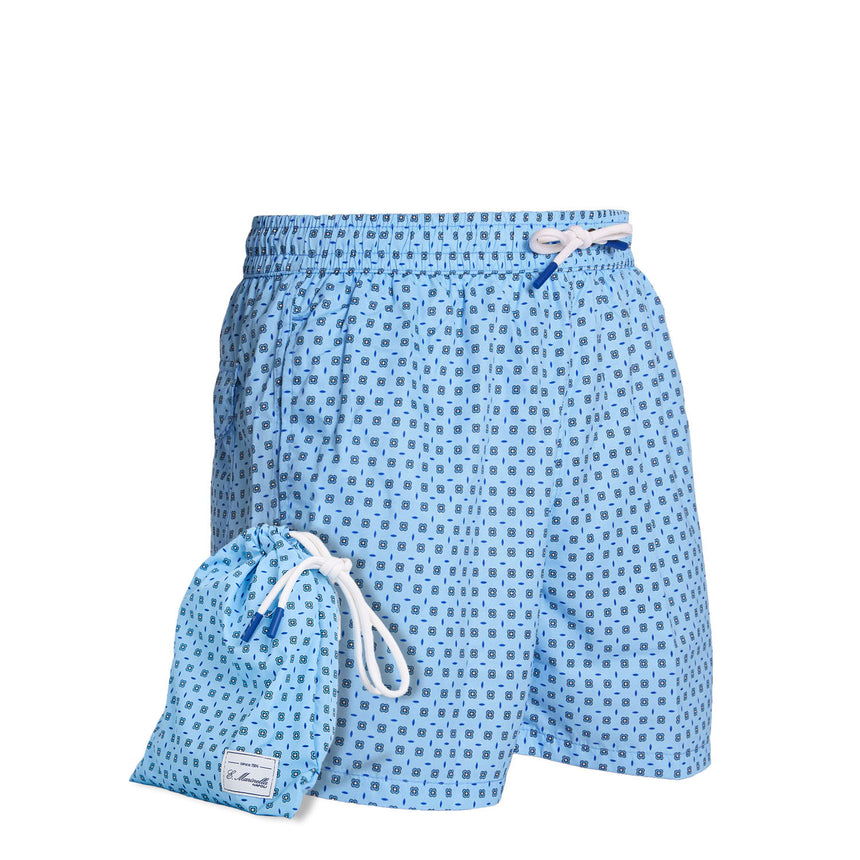 LIGHT BLUE SWIM SHORTS
