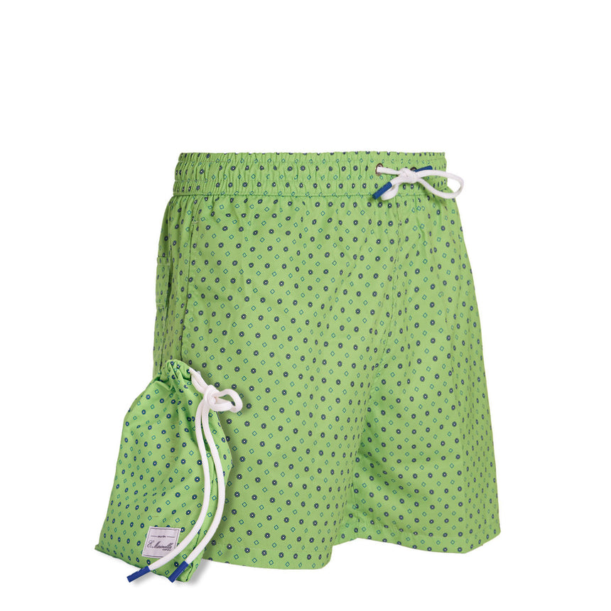LIGHT GREEN SWIM SHORTS