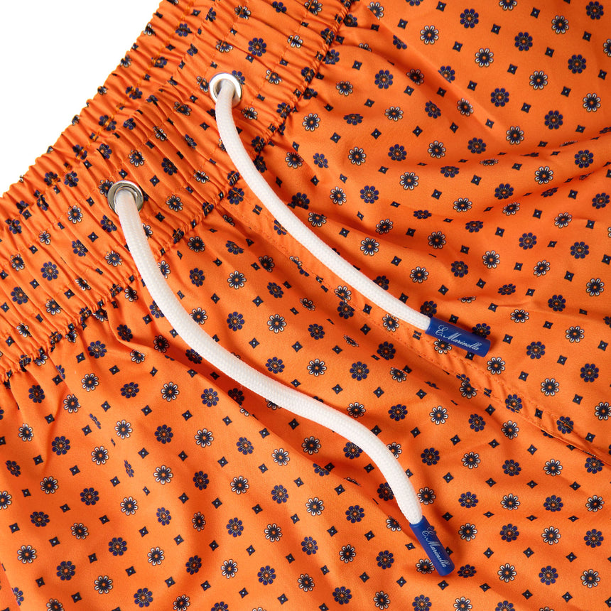 ORANGE SWIM SHORTS