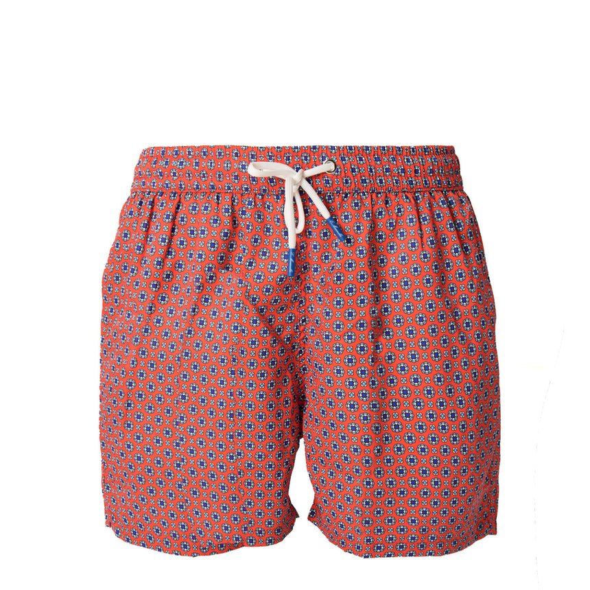 RED SWIM SHORTS
