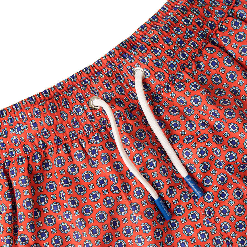 RED SWIM SHORTS