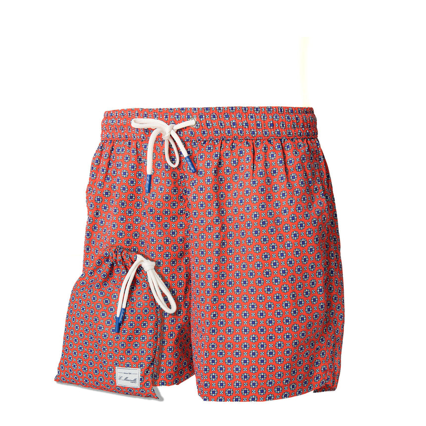 RED SWIM SHORTS