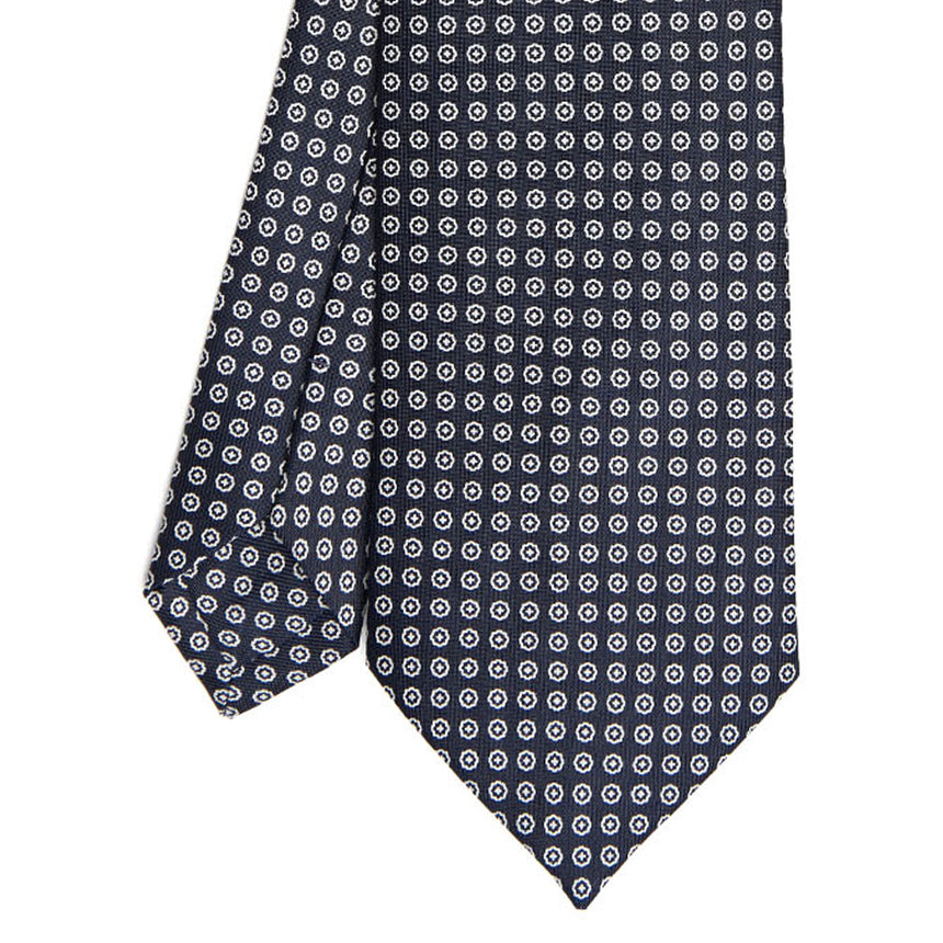 DARK BLUE SARTORIAL CLASSIC SILK TIE