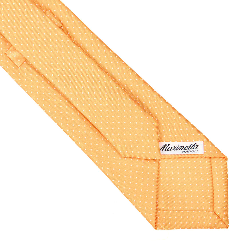 YELLOW SARTORIAL CLASSIC SILK TIE