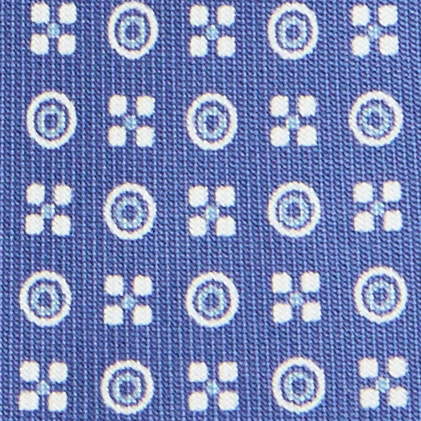 CRAVATTA SARTORIALE 5 PIEGHE IN SETA AZZURRO POLVERE