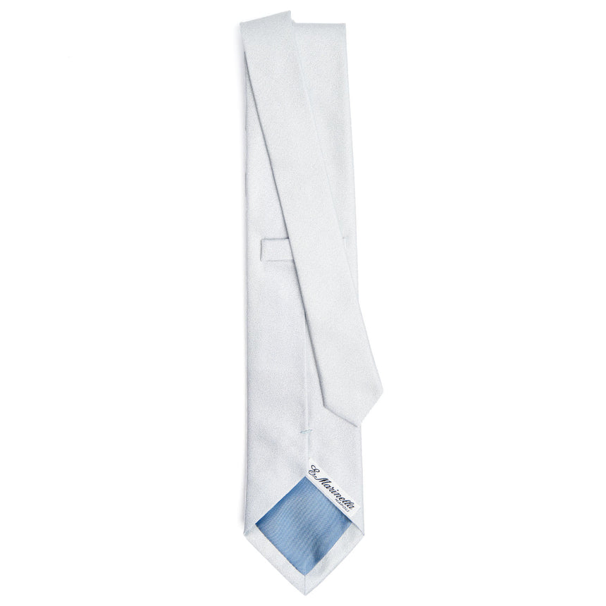 LIGHT BLUE CEREMONIAL SILK SATIN TIE