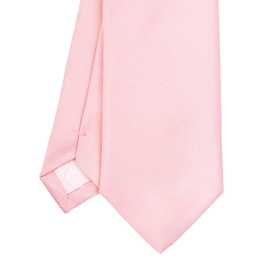PINK SARTORIAL JACQUARD SILK TIE