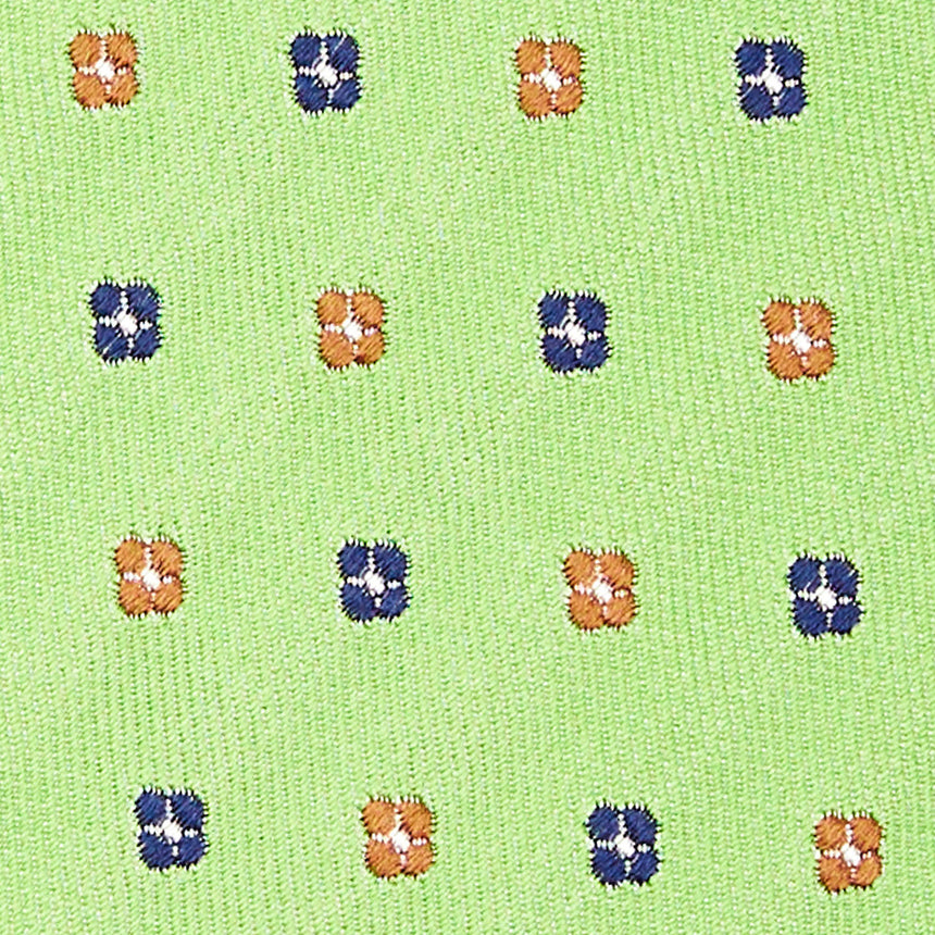 LIGHT GREEN SARTORIAL JACQUARD SILK TIE