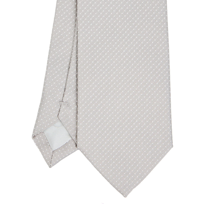 LIGHT GREY CEREMONIAL TIE