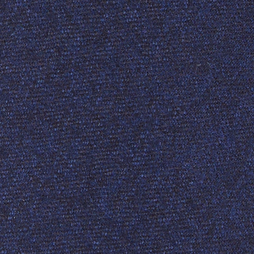 CRAVATTA SARTORIALE IN LANA SFODERATA BLU SCURO