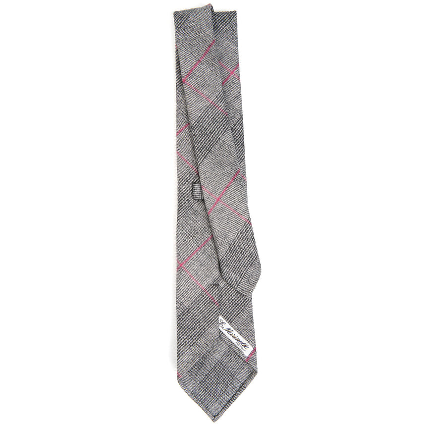 LIGHT GREY CLASSIC UNLINED WOOL TIE