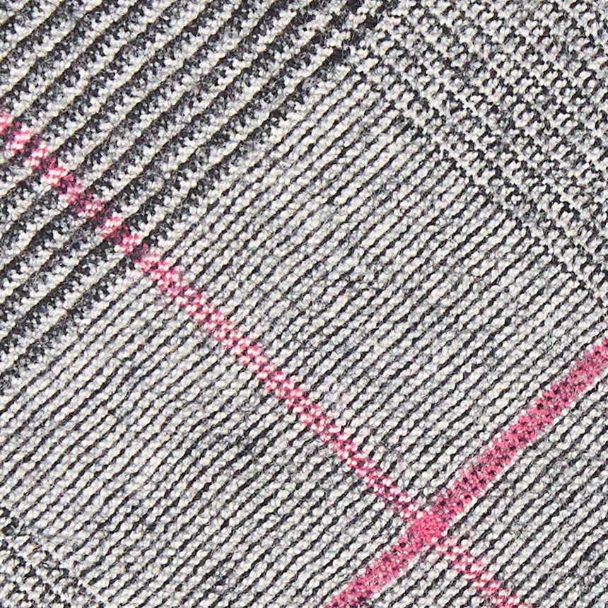 LIGHT GREY CLASSIC UNLINED WOOL TIE