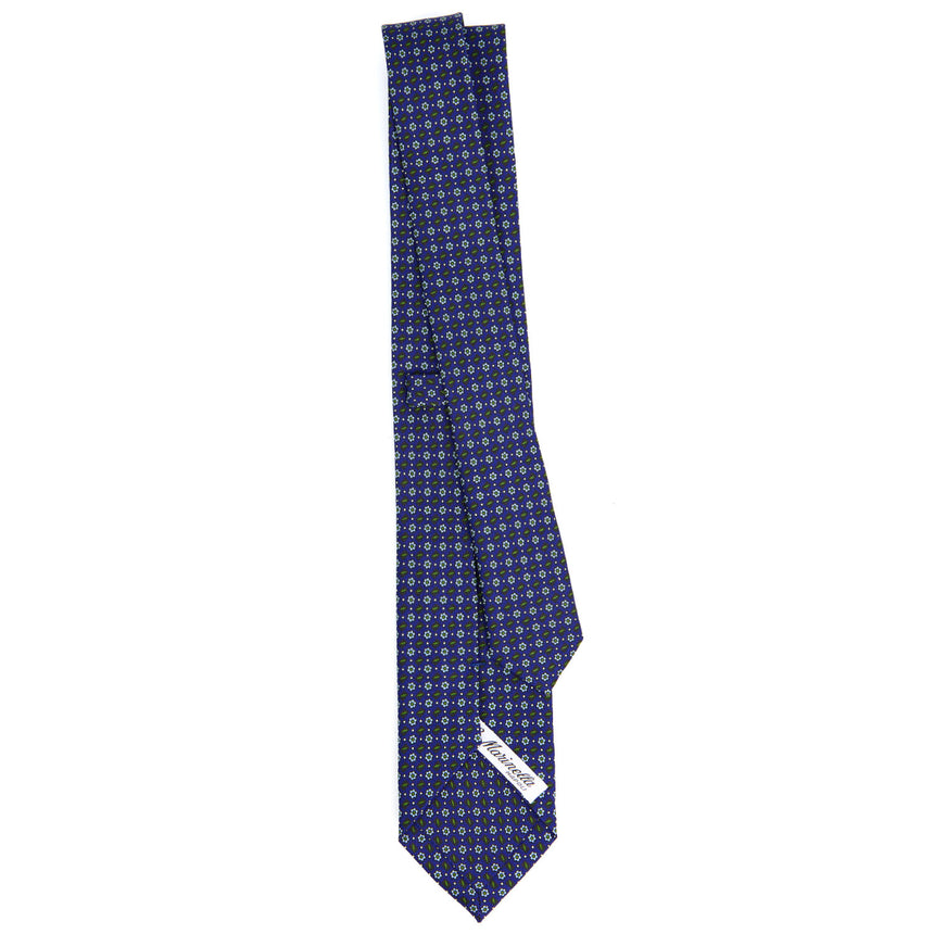 BLUETTE SARTORIAL 7 CM PRINTED SILK TIE