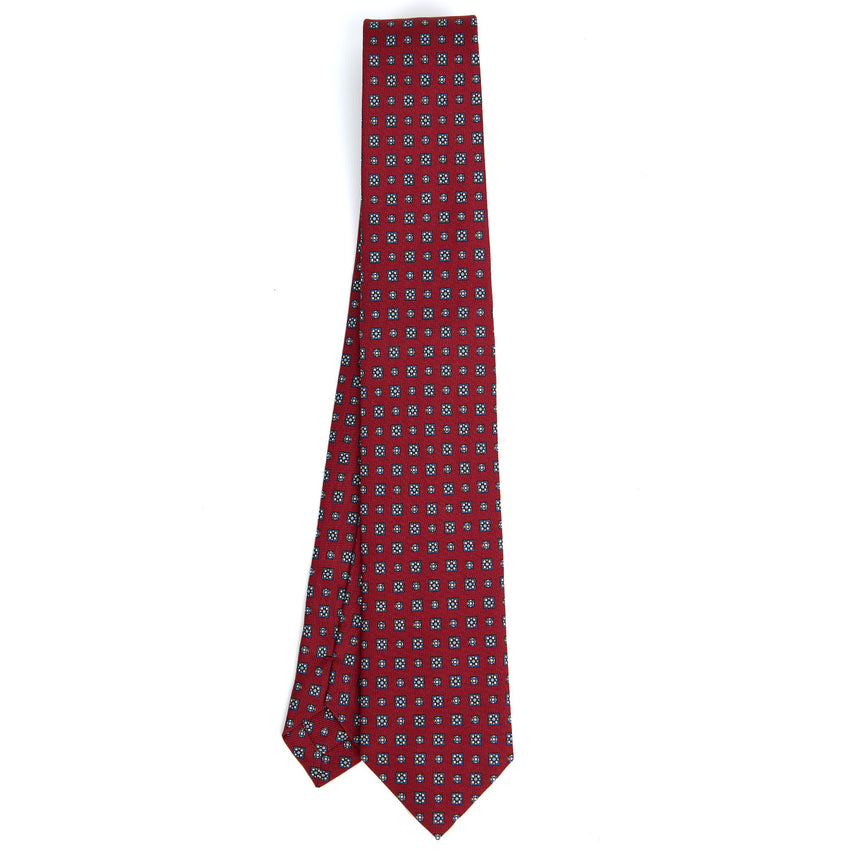 BURGUNDY SARTORIAL 7 CM SILK TIE