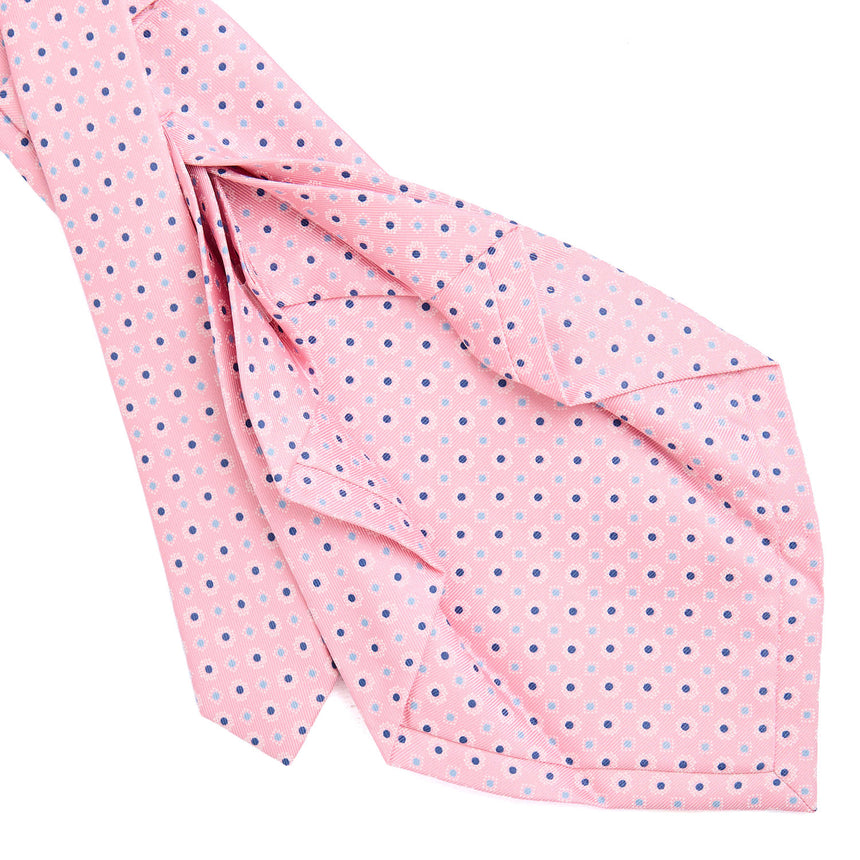 PINK 7 FOLD SARTORIAL SILK TIE