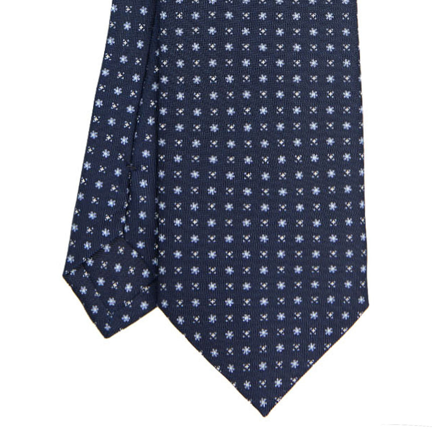 DARK BLUE CLASSIC SILK TIE