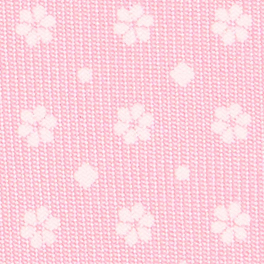 CRAVATTA SARTORIALE IN SETA STAMPATA ROSA