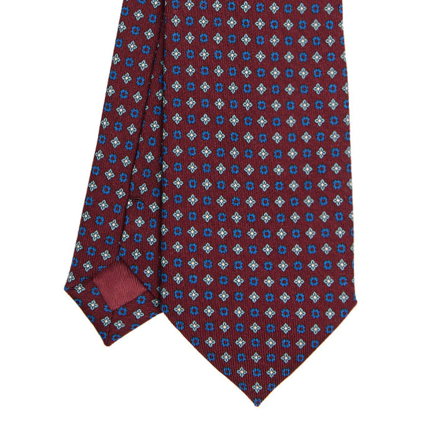BURGUNDY CLASSIC WOOL TIE