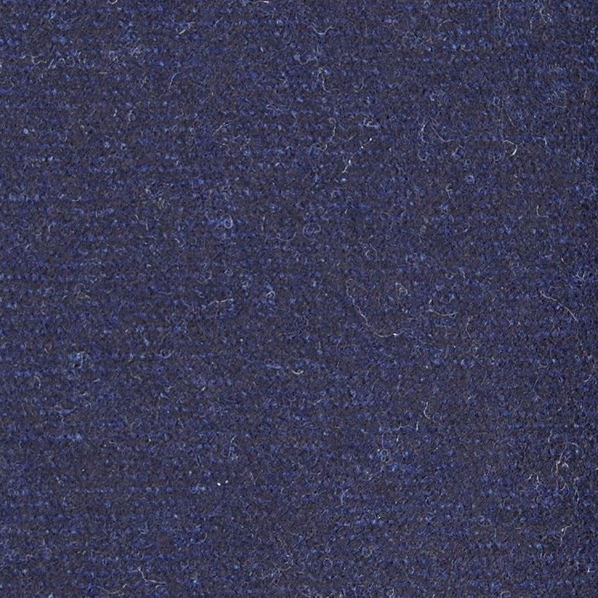 CRAVATTA SARTORIALE IN LANA BLU SCURO
