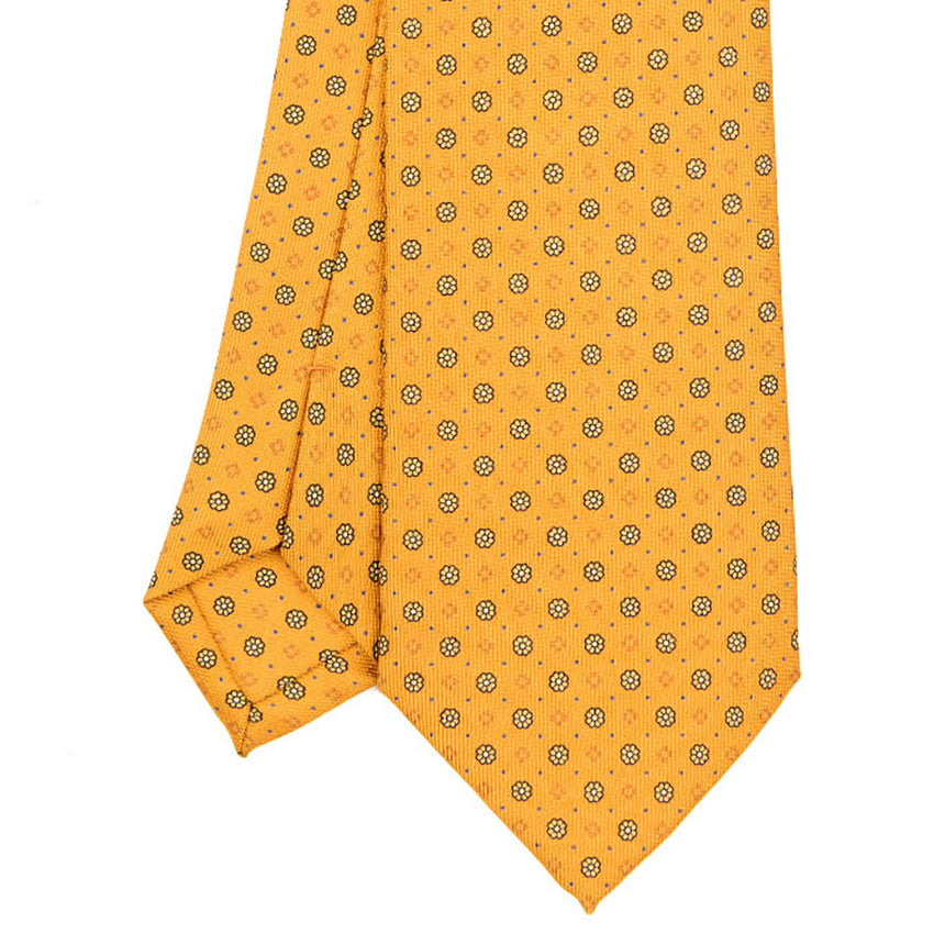 YELLOW CLASSIC SILK TIE