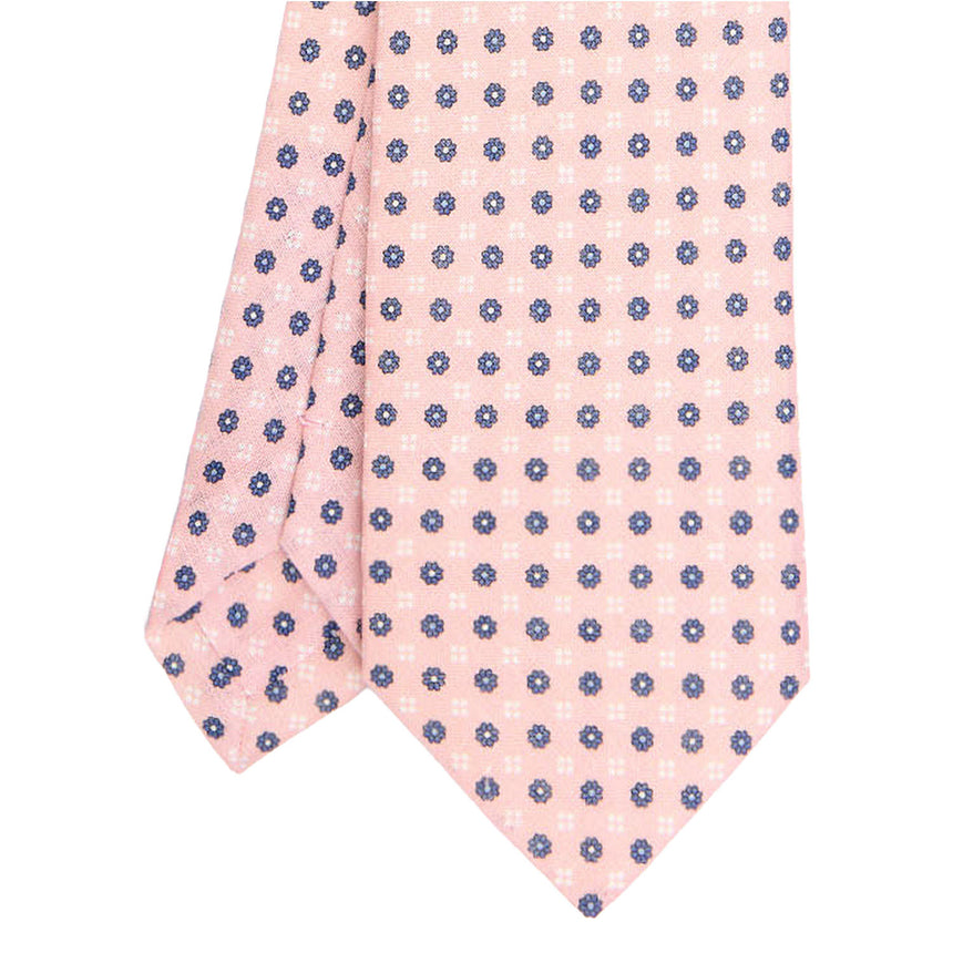 PINK SARTORIAL LINEN TIE