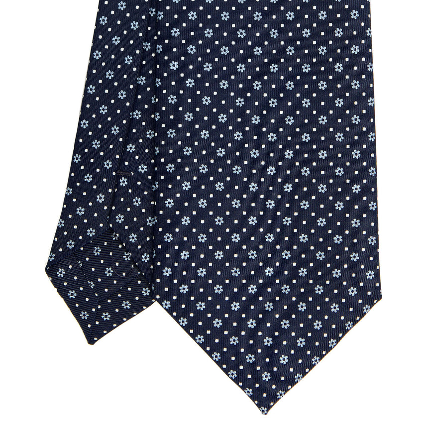DARK BLUE SARTORIAL CLASSIC SILK TIE