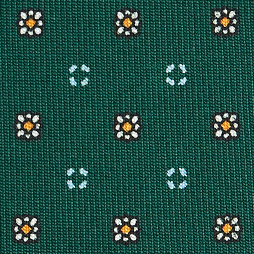 DARK GREEN SARTORIAL CLASSIC SILK TIE
