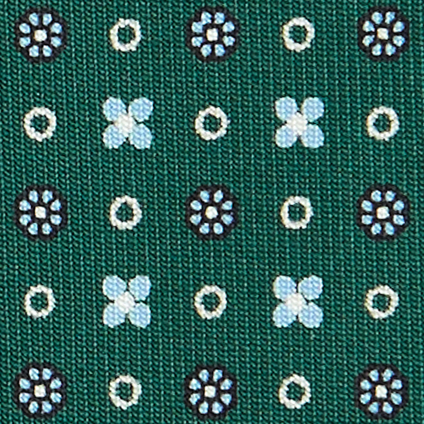 DARK GREEN SARTORIAL CLASSIC SILK TIE
