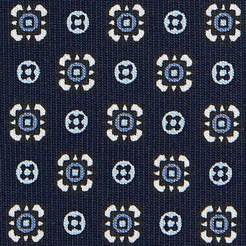 DARK BLUE SARTORIAL CLASSIC SILK TIE