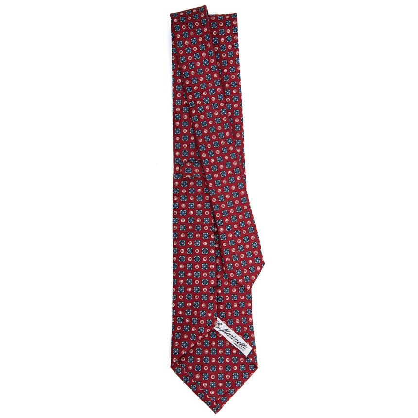BURGUNDY SARTORIAL CLASSIC SILK TIE