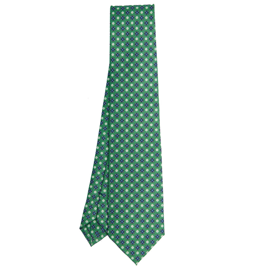 GREEN SARTORIAL CLASSIC SILK TIE