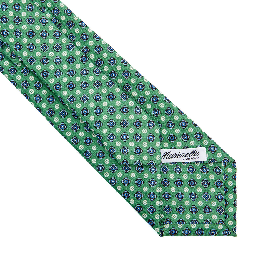 GREEN SARTORIAL CLASSIC SILK TIE