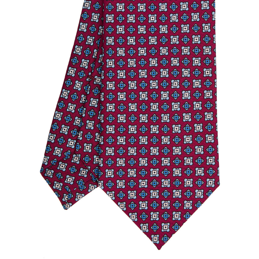 BURGUNDY SARTORIAL CLASSIC SILK TIE