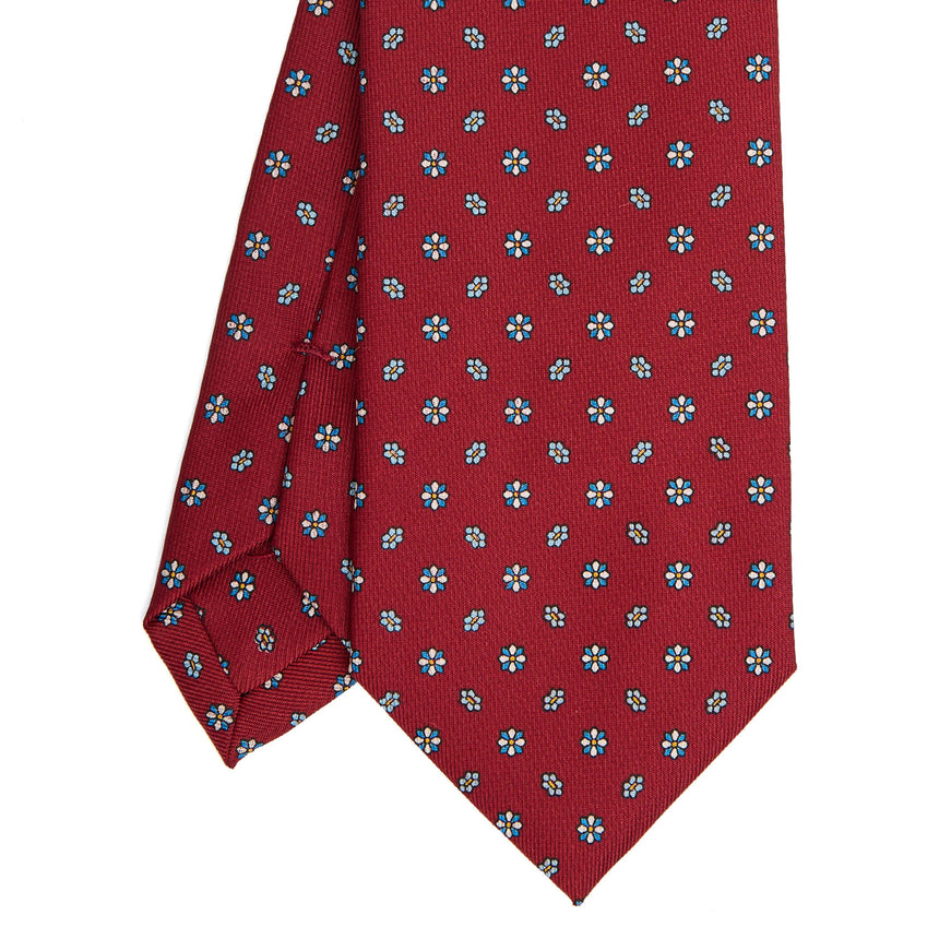 BURGUNDY SARTORIAL CLASSIC SILK TIE