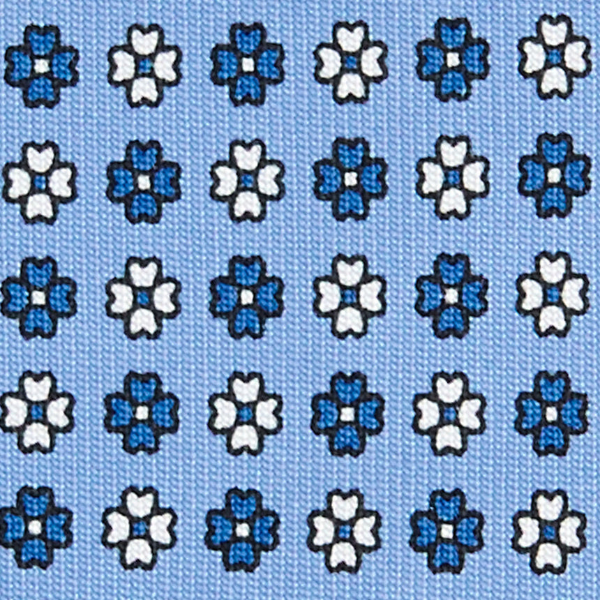 LIGHT BLUE CLASSIC SILK TIE
